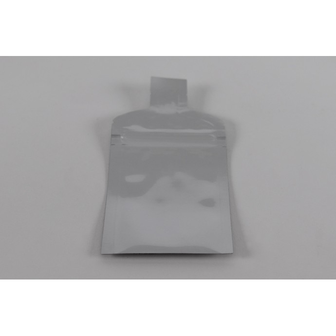 3.0" x 5.5" O.D Dispenser Tip Pouch with Zipper and Tear Notch; (1,000